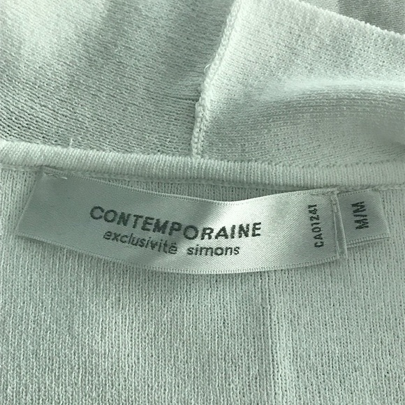 White cardigan, all-season weight - Picture 3 of 3